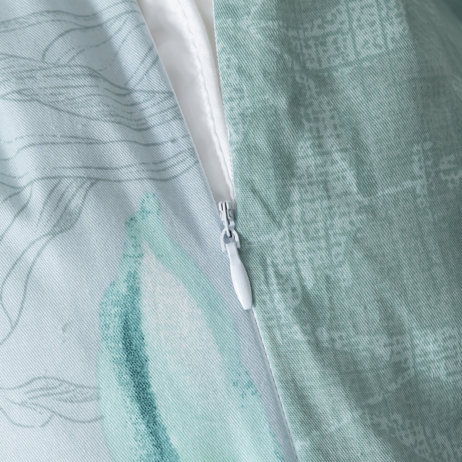 Комплект постельного белья Делюкс Сатин на резинке LR508 - фотография № 6