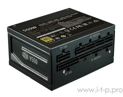 Блок питания Cooler Master V550 Mpy-5501-sfhagv-eu SFX Gold 550W A/eu Cable Mpy-5501-sfhagv-eu .
