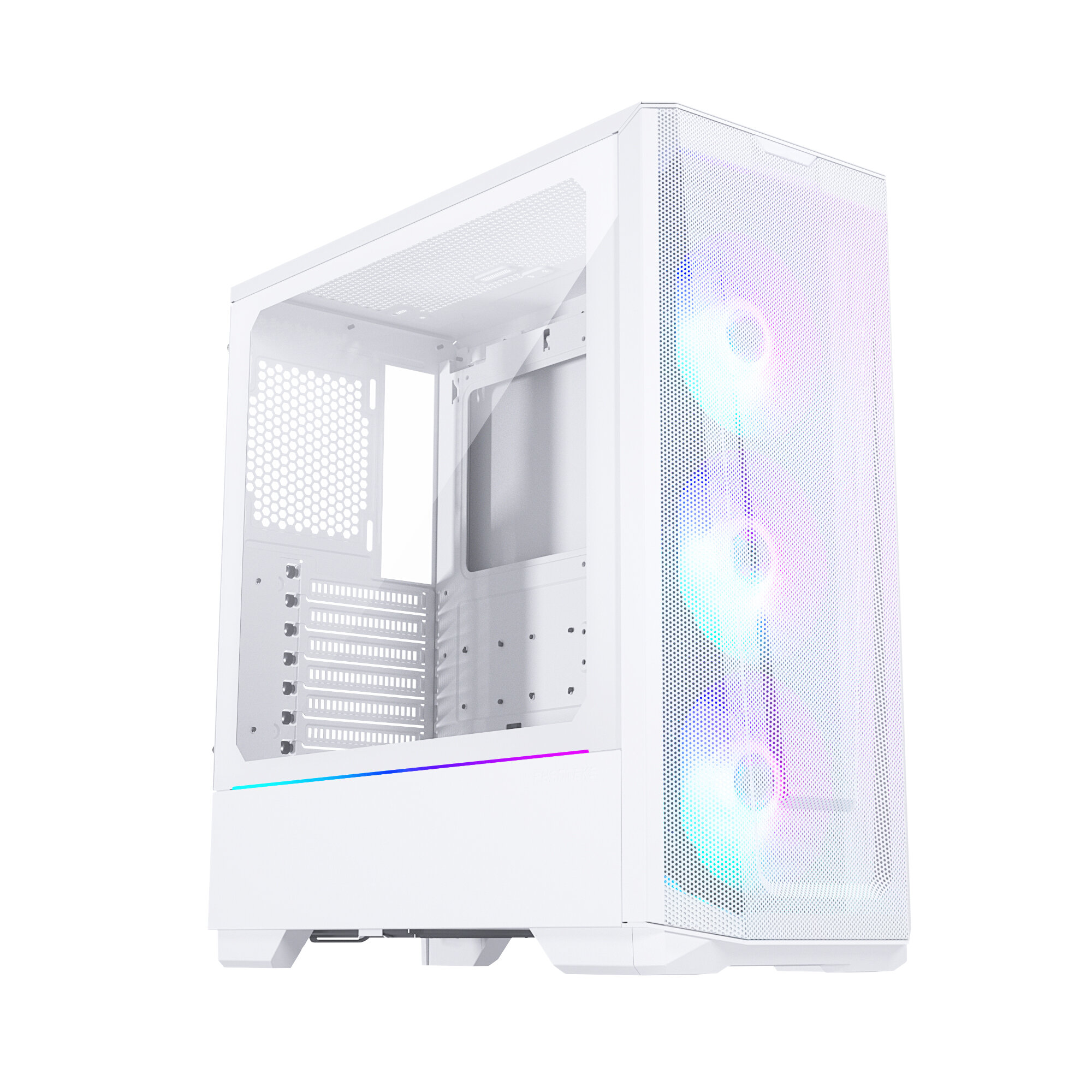 Корпус PHANTEKS Eclipse G360A, White, 3x120mm ARGB Fan + ARGB Strip, боковая панель Tempered Glass, Mid-Tower / PH-EC360ATG_DMW02_RU