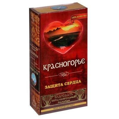 Бальзам безалкогольный "Красногорье" защита сердца, 250 мл Благодать с Алтая 3876360 .