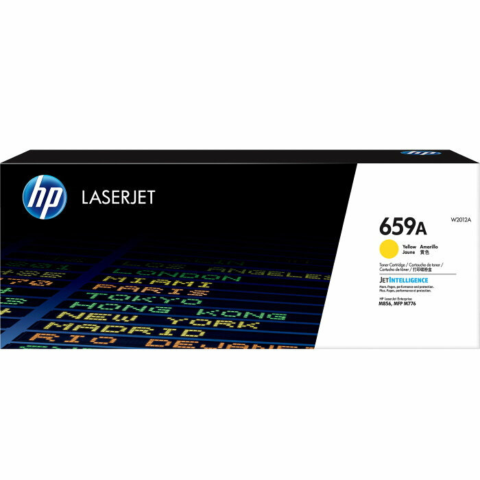 Картридж для печати HP Картридж HP 659A W2012A вид печати лазерный, цвет Желтый, емкость