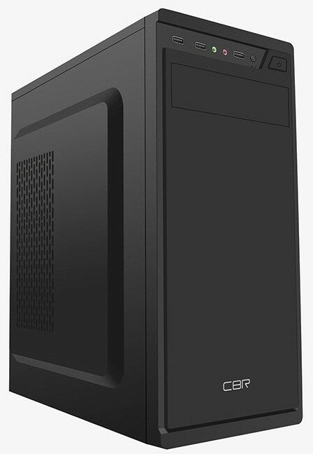 Корпус CBR PCC-ATX-J02-450W (ATX, mATX, Mini-ITX, Midi-Tower, 450 Вт, 2xUSB 2.0, Audio)