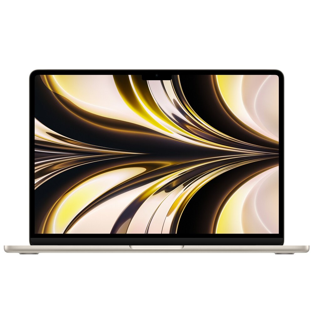 13.6  Apple MacBook Air 13 2022 (2560x1600, Apple M2, RAM 8 , SSD 256 , Apple graphics 8-core), Starlight (MLY13)