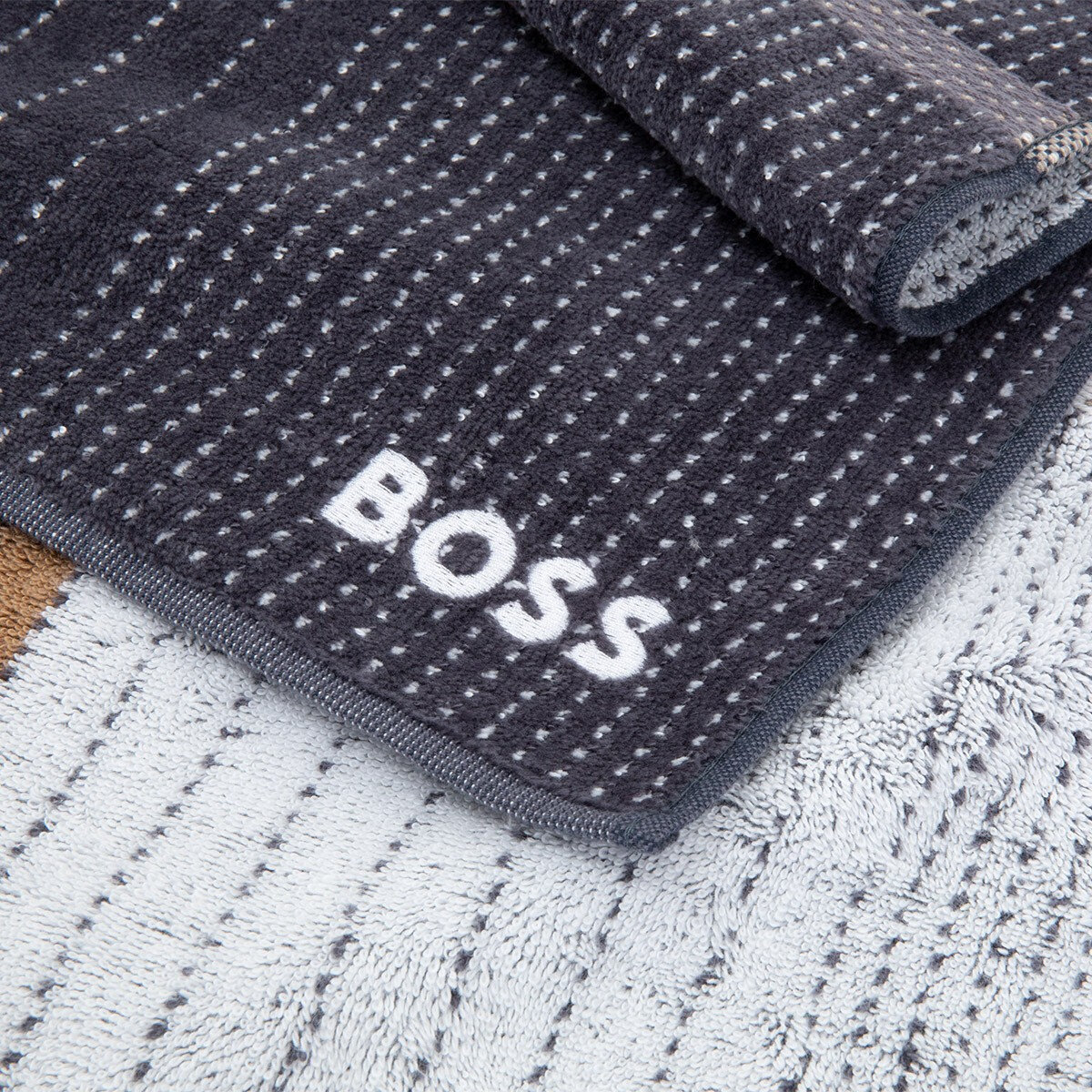 Полотенце Hugo Boss Tennis Black 55x100 см - фотография № 3