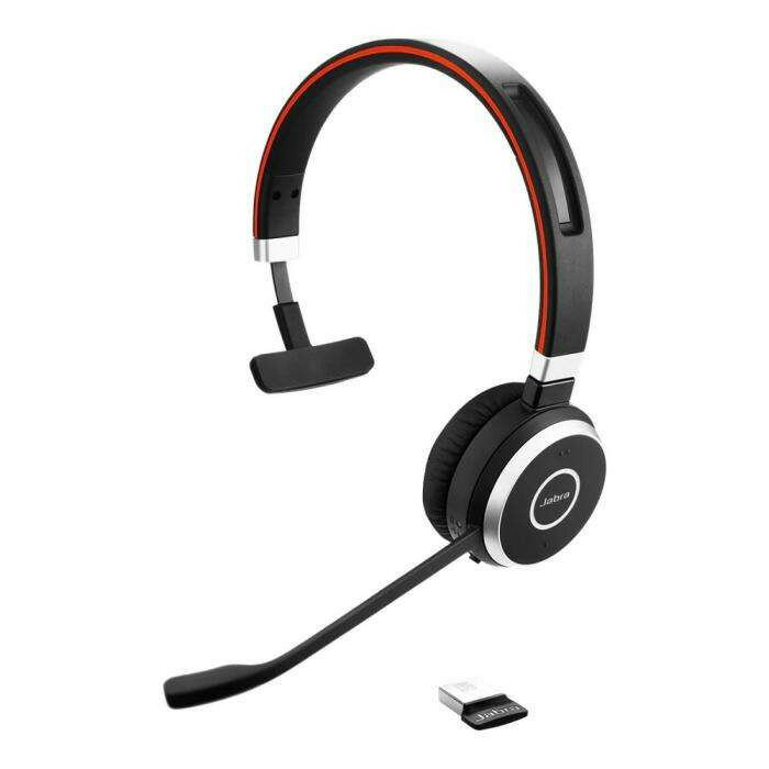 Гарнитура беспроводная Jabra EVOLVE 65 MS Mono / Bluetooth (USB Type-A) /