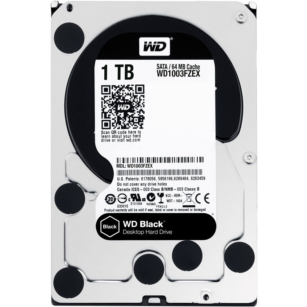 Жесткий диск Western Digital Original 1TB Black (WD1003FZEX)