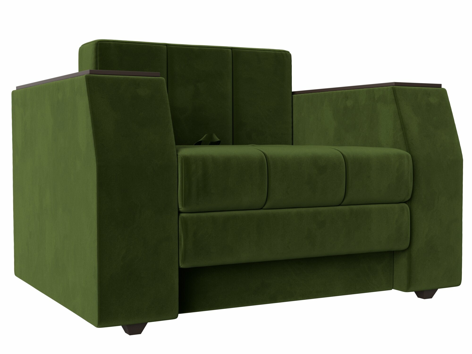 Кресло-кровать Атлантида, Микровельвет, Модель 113855 - фотография № 1