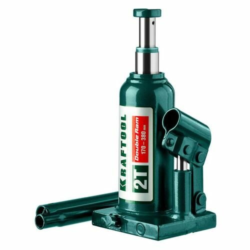 Домкрат гидравлический Kraftool 43463-2 бутылочный, 2т