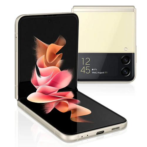 Смартфон Samsung Galaxy Z Flip3 256Gb бежевый (SM-F711B/DS)