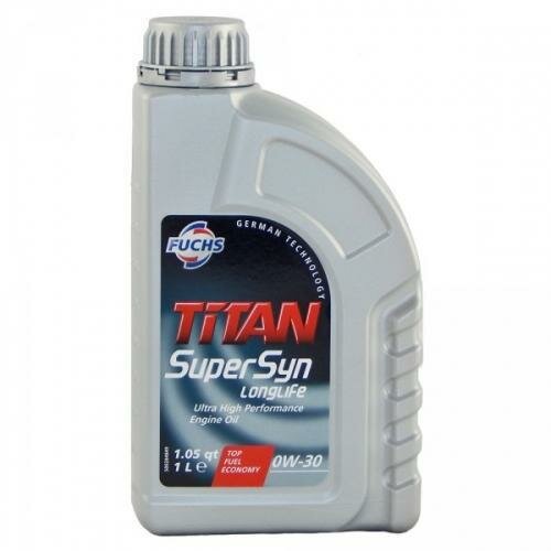 Синтетическое моторное масло FUCHS Titan Supersyn Longlife 0W-30, 1 л