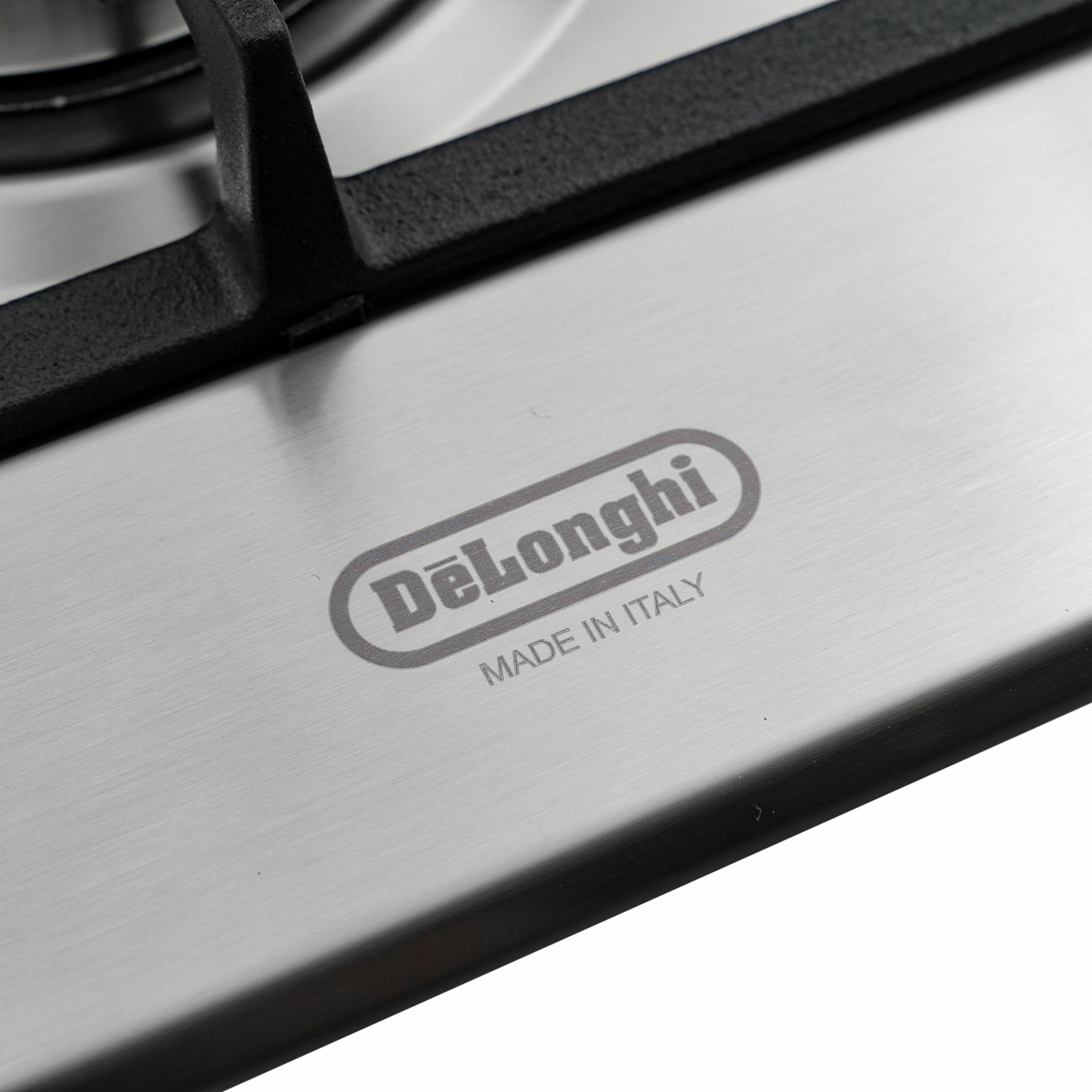 Газовая варочная панель DeLonghi, NSL 460 X RUS, 60 см, Варочная панель с четырьмя конфорками, автоматический розжиг, фронтальная панель управления, газ-контроль, белая эмаль - фотография № 19