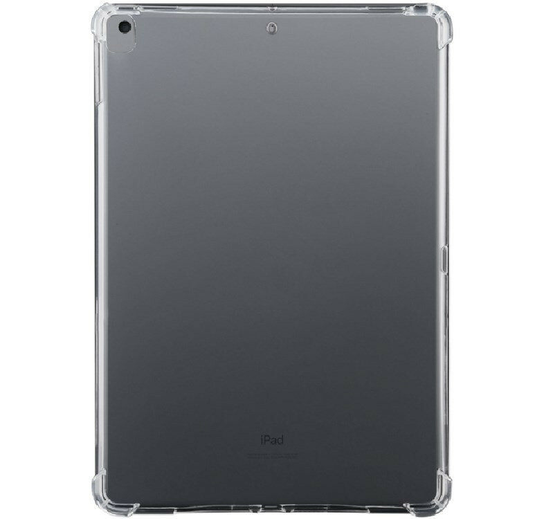 Силиконовый прозрачный чехол для iPad 10.2 (2021/2020/2019) с усиленными гранями