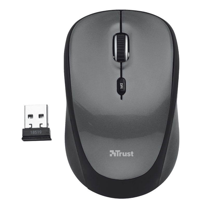 Trust Yvi Wireless 18519 (черный)