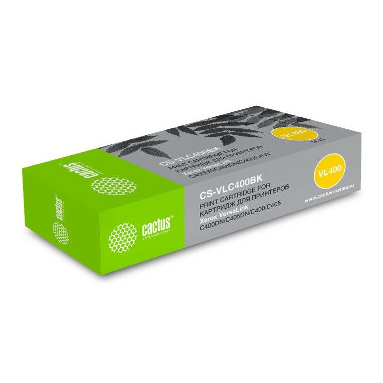 Cactus Картридж лазерный CS-VLC400BK 106R03532 черный 10500стр. для Xerox VersaLink C400DN C405DN C400 405 C400N C405N