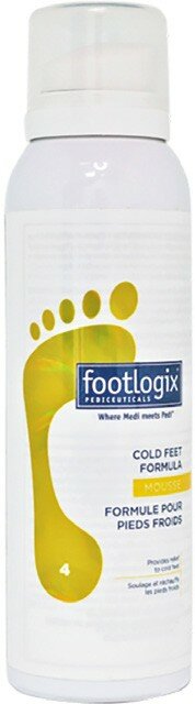 Согревающий мусс - крем для ног COLD FEET FORMULA Footlogix 4 125мл