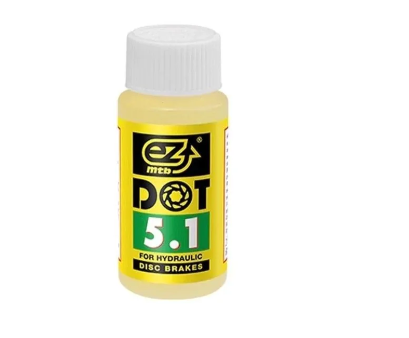 Тормозная жидкость для велосипеда EZmtb DOT 5.1 60мл для гидравлических тормозов