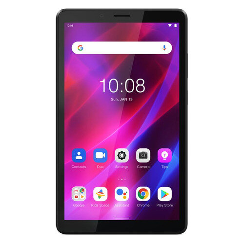 Планшет Lenovo Tab M7 TB-7306X, 2GB, 32GB, 3G, 4G, Android 11 серый [za8d0012ru]