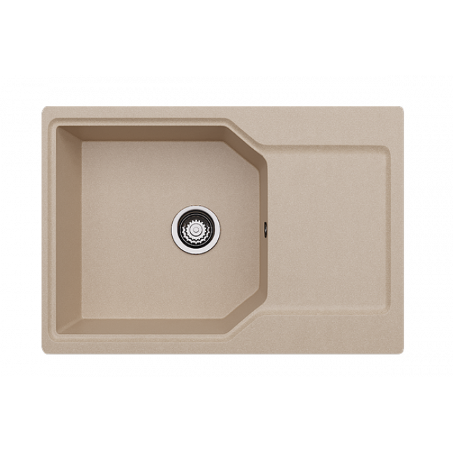 Кухонная мойка мраморная Kaiser 78 см KMM-5178 Beige бежевый