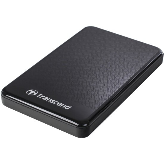 Внешний жесткий диск HDD TRANSCEND TS1TSJ25A3K StoreJet 25A Series 2.5" 1.0Tb USB 2.0/3.0 (Black)