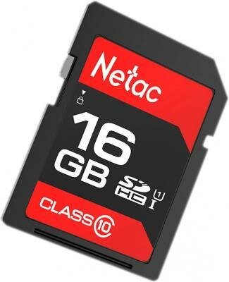 Карта памяти SDHC Netac 16Gb P600 80MB/s 533x UHS-I NT02P600STN-016G-R, 1шт.