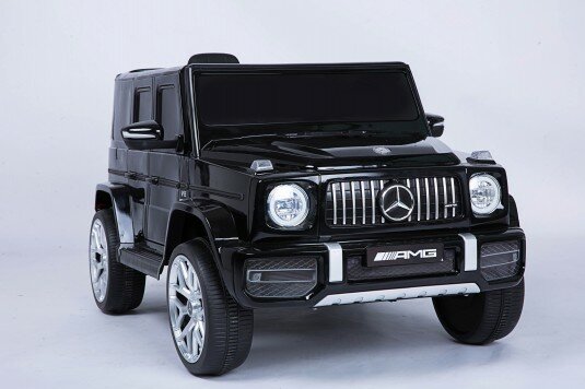 RiverToys Автомобиль Mercedes-Benz G63 T999TT, Black-Glanec