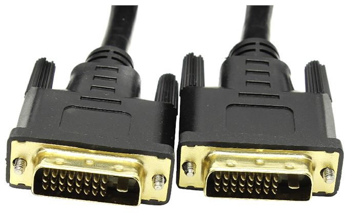 Кабель VCOM Кабель DVI-D Dual Link VCOM VDV6300-3M, с ферритовыми кольцами (3.0м)