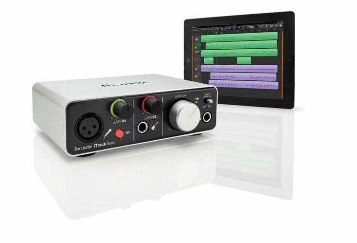 Внешняя звуковая карта Focusrite iTrack Solo