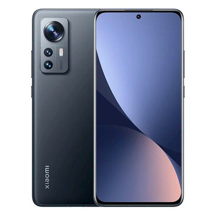 XIAOMI Смартфон Xiaomi 12X RU, 6.28", Amoled, 8 Гб, 256 Гб, 50 Мп, 32 Мп, 4500 мАч, NFC, серый