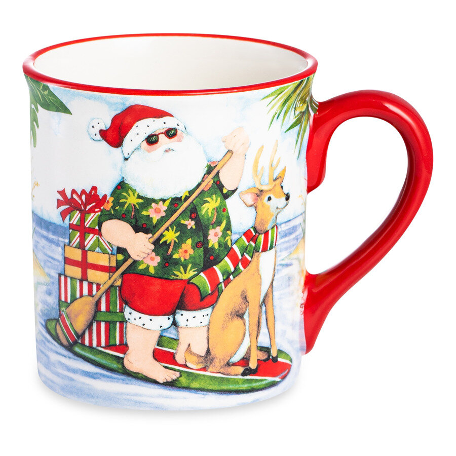 фото Кружка Certified Int. Желание Санты На лодке 480 мл, керамика