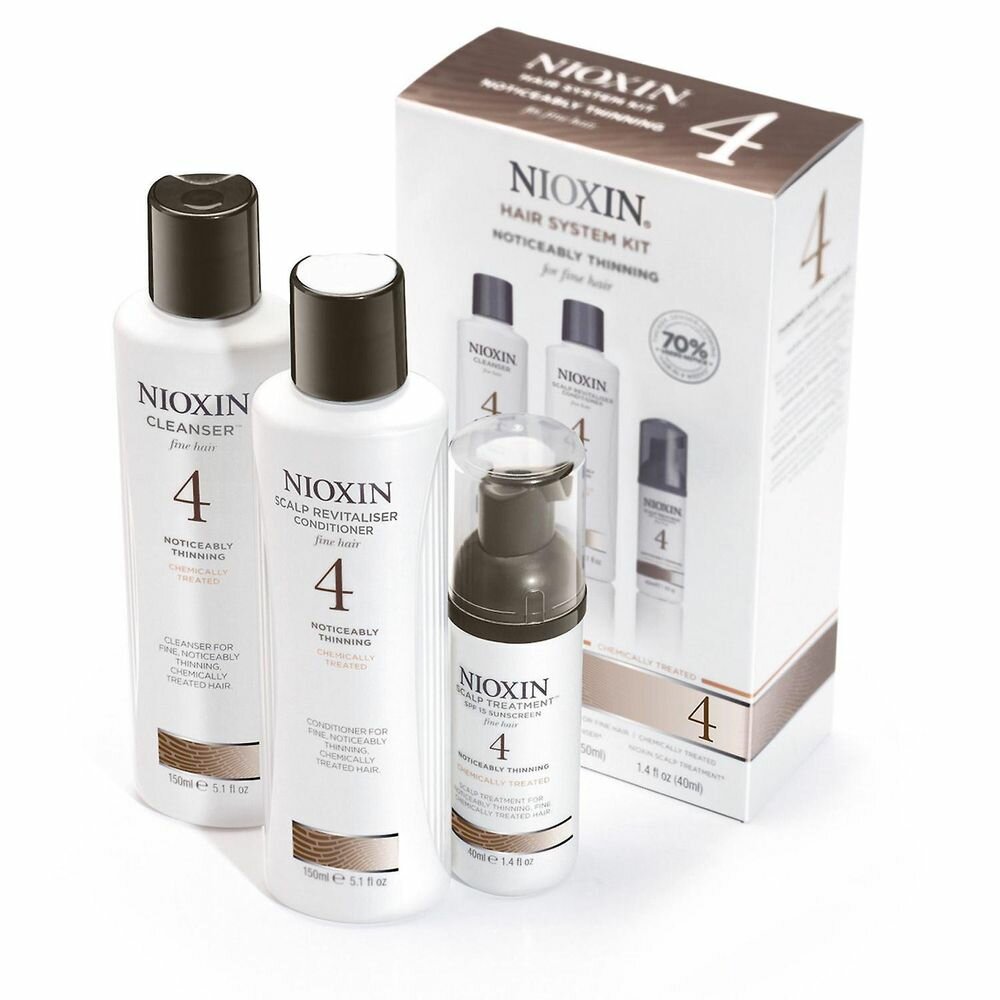 Nioxin Система 4 Набор 150мл+150мл+40мл