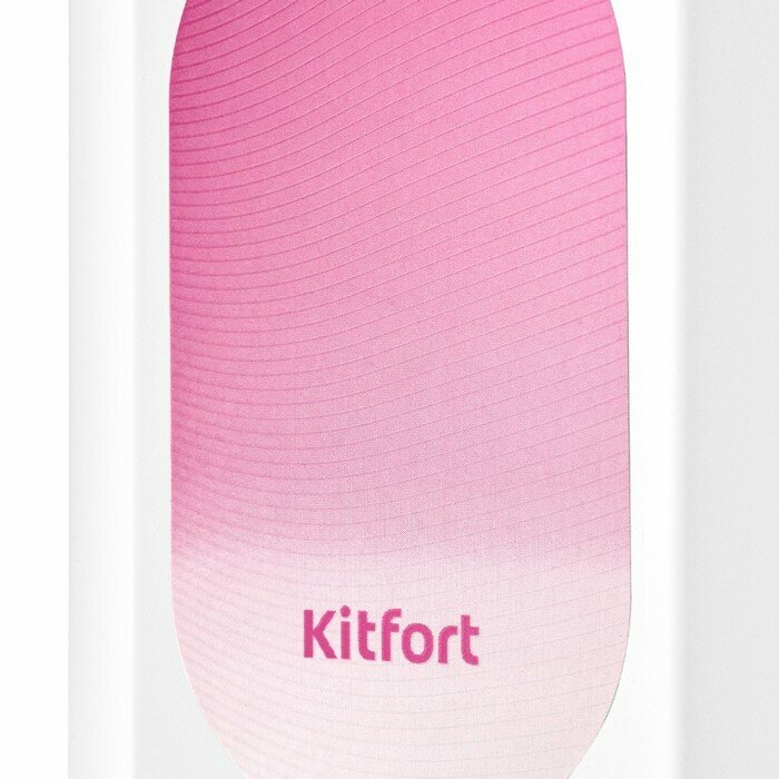 Вентилятор Kitfort КТ-406-1, настольный, 2.1 Вт, 1 режим, бело-розовый - фотография № 3