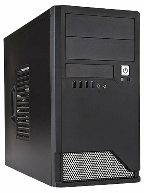 Корпус In Win EMR048BL mATX 450W Black-Silver 6120260