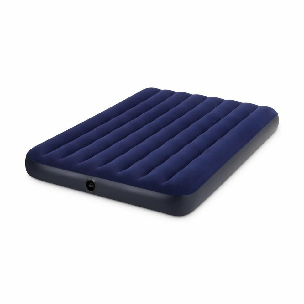 Надувной матрас Intex Classic Downy Airbed (64759) синий