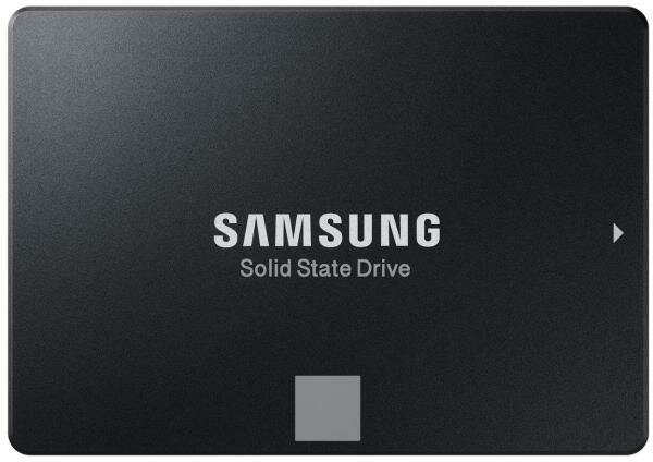 Твердотельный накопитель SSD 2.5 500 Gb Samsung 860 EVO Read 550Mb/s Write 520Mb/s 3D NAND TLC MZ-76E500BW