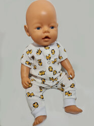 Комплект одежды для кукол «MiniFormy» пижама «Песики» (2 изделия). Рост 42-43 см