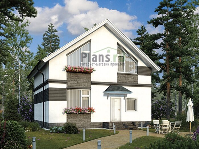 Проект дома Plans-43-76 (179 кв.м, кирпич) - фотография № 1