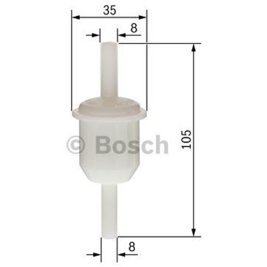 Топливный фильтр BOSCH 0450904058