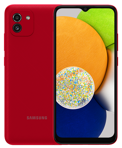 Смартфон Samsung Galaxy A03 64Gb красный (SM-A035F/DS)