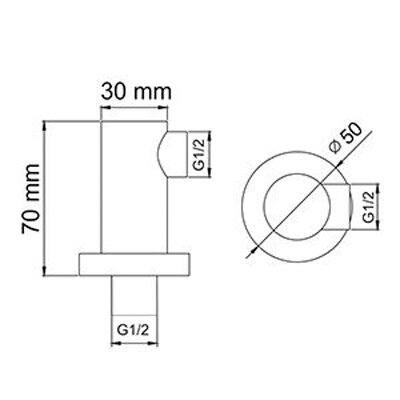 Подключение шланга Wasserkraft A021 9060912 - фотография № 3