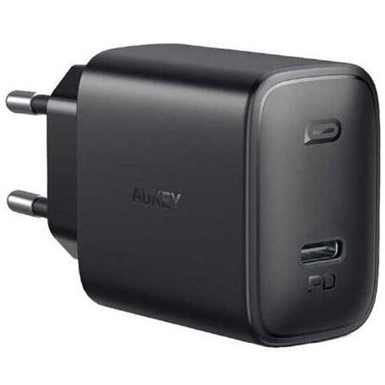 Сетевое зарядное устройство Aukey Swift Mix PD 30W USB-C чёрное (PA-F2)