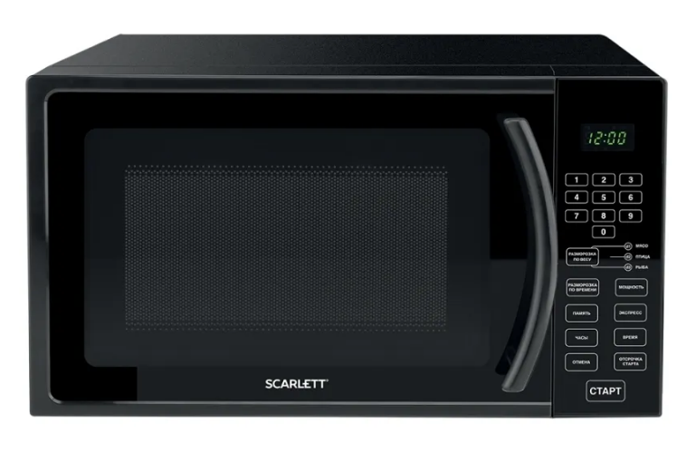 Микроволновые печи Scarlett SC-MW9020S08D (черный)