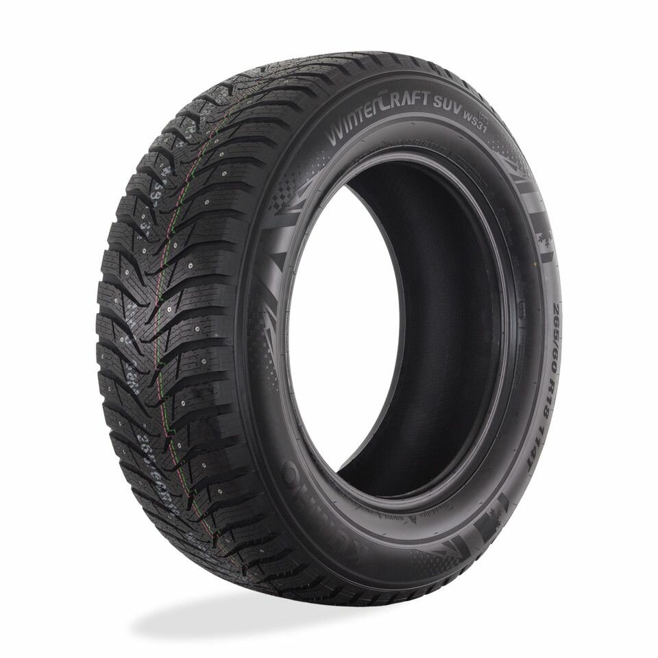 Шина зимняя легковая KUMHO WinterCraft SUV Ice WS31 255/55R19 111T шипы (Арт.2232543)