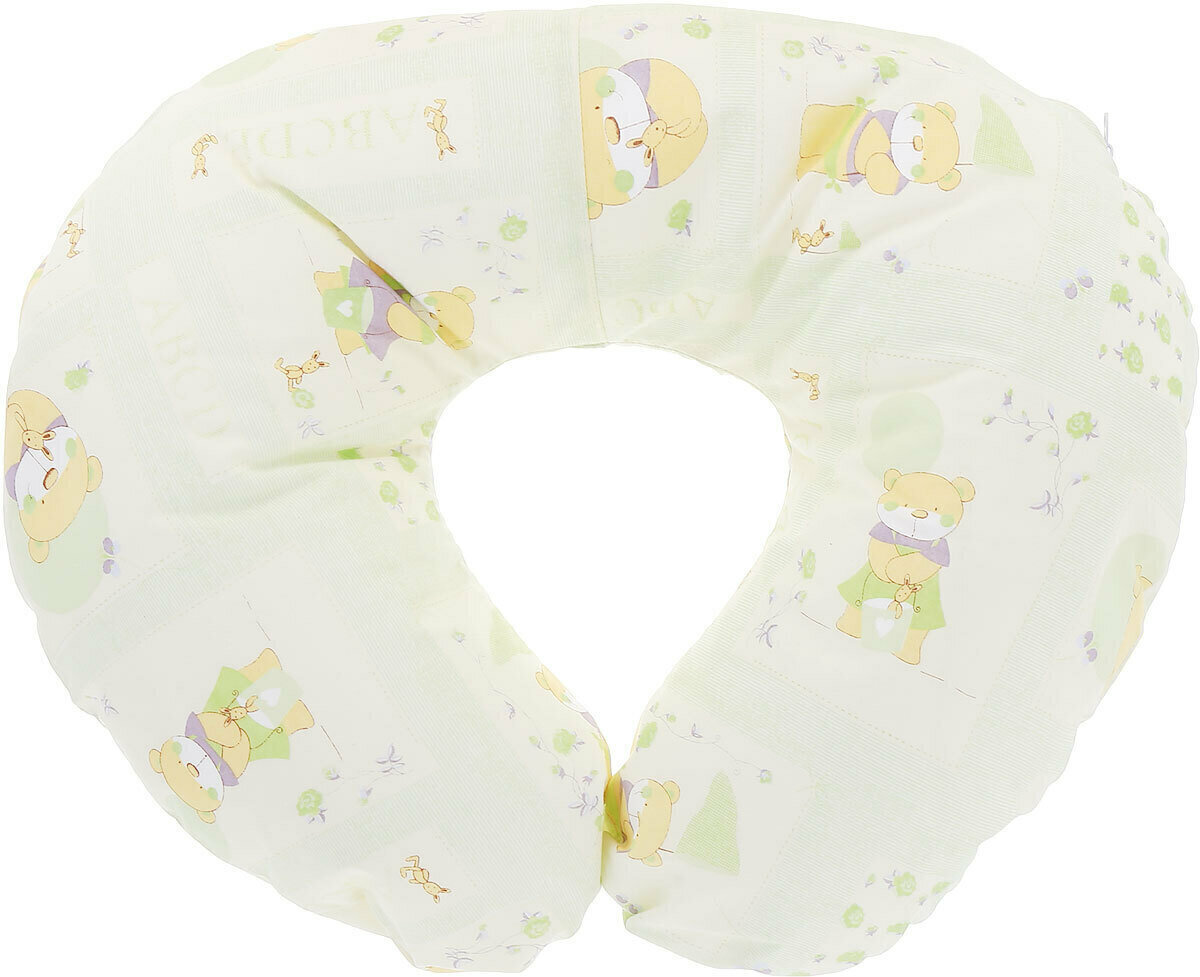 фото Многофункциональная подушка для беременных и кормящих мам COMFY BIG Мишки на салатовом