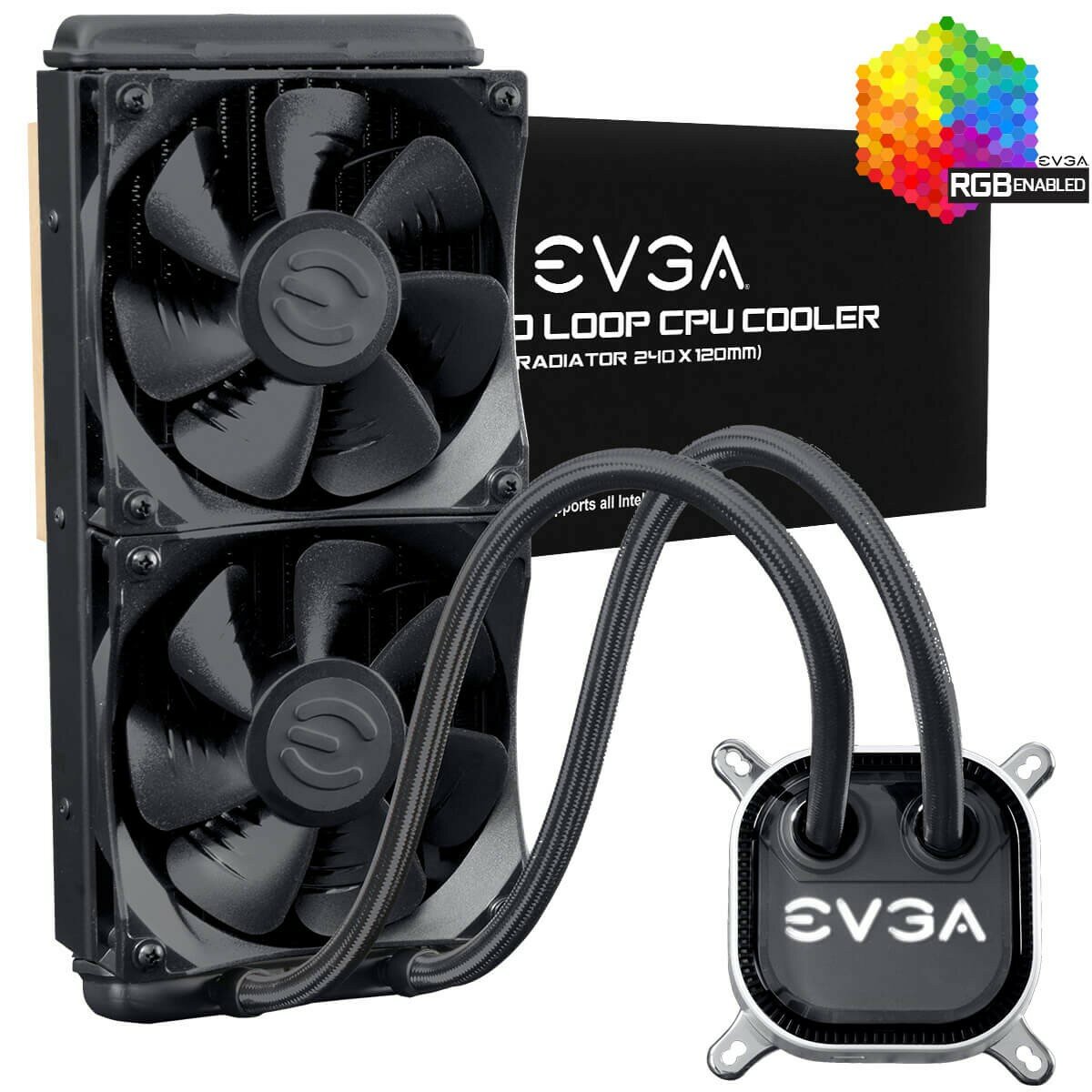 Система водяного охлаждения для процессора EVGA CLC 240