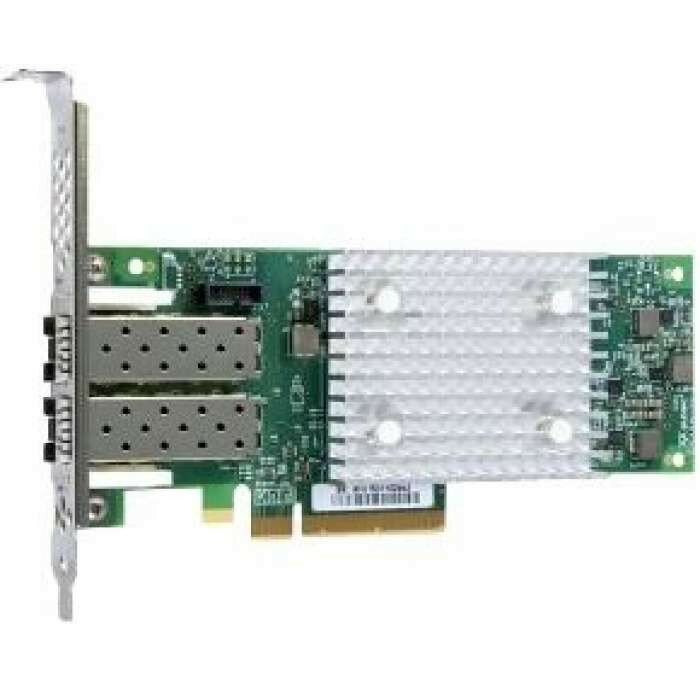 Адаптер Qlogic QLE2692-SR-CK 16Gb Dual Port FC HBA, 2-port, PCIe v3.0 x8, LC SR MMF, FullHeight bracket only, 1 year