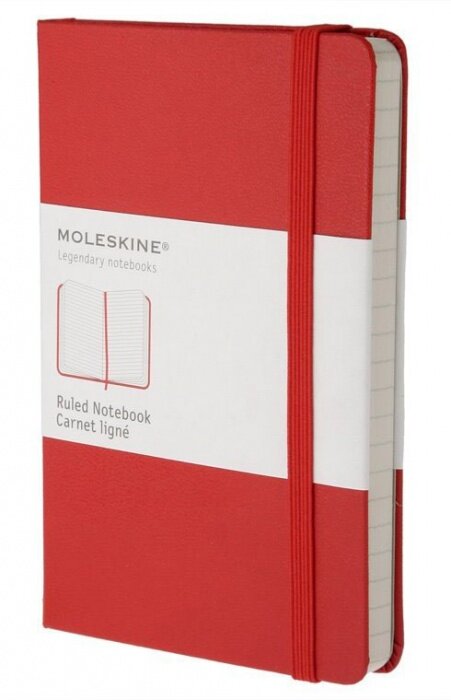 Moleskine MM710R Блокнот moleskine classic mm710r pocket 90x140мм 192стр. линейка твердая обложка красный