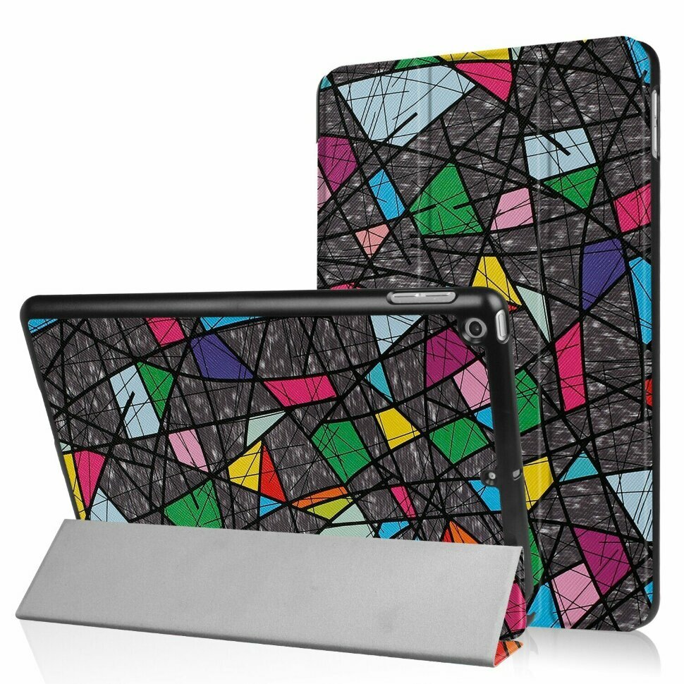 Чехол Smart Case для iPad 5 2017 / iPad 6 2018, 9,7 дюйма (Geometric Pattern)