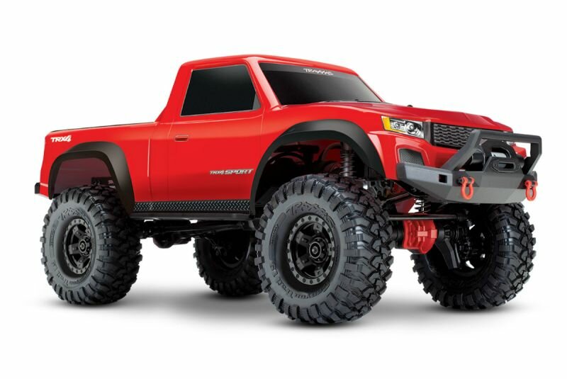 Машины на радиоуправлении TRAXXAS TRX-4 1:10 Sport 4WD Scale Crawler Red