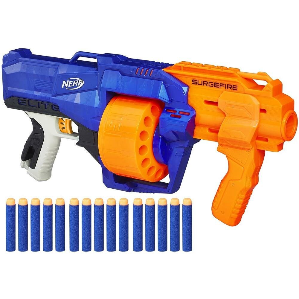 Бластер Hasbro Nerf Элит Сёрджфайр E0011EU4