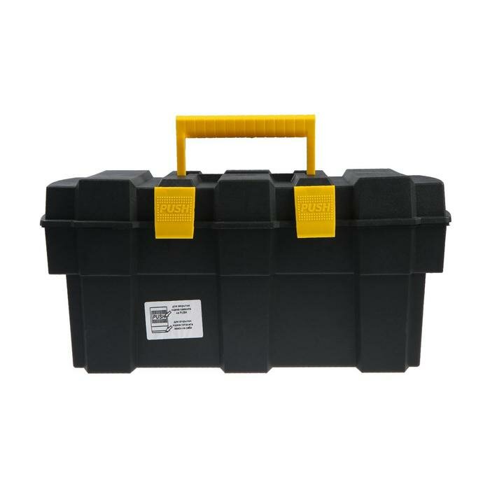 Ящик для инструмента тундра, 16", 420 х 225 х 200 мм, пластиковый, подвижный лоток (1шт.) - фотография № 8